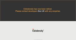 Desktop Screenshot of clickdensity.com